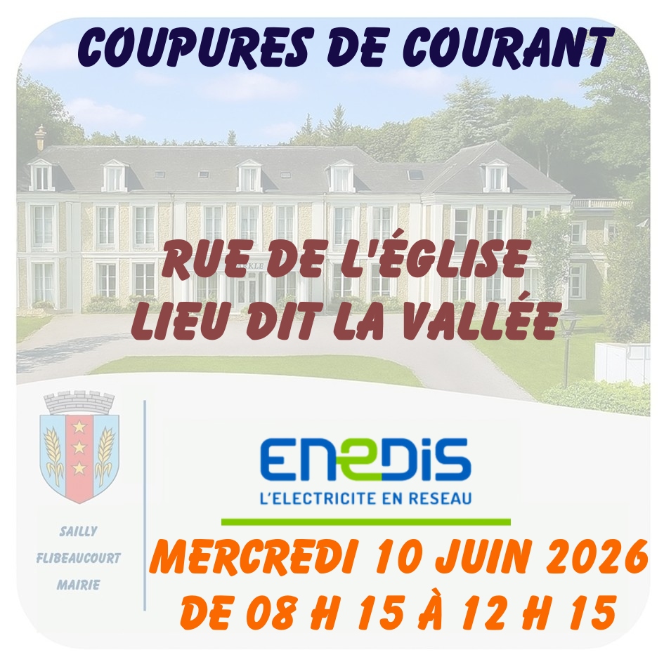 057 Coupures de courant 10 juin 2026