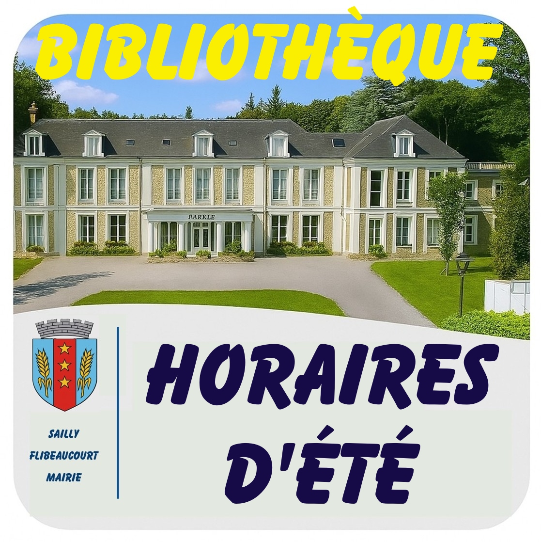 059 Horaires d'été Bibliothèque