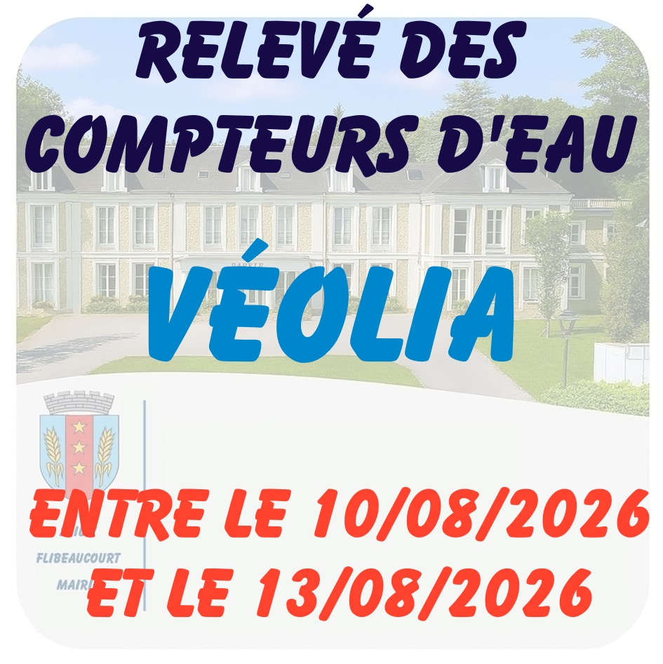 068 Relevé es compteurs d'eau